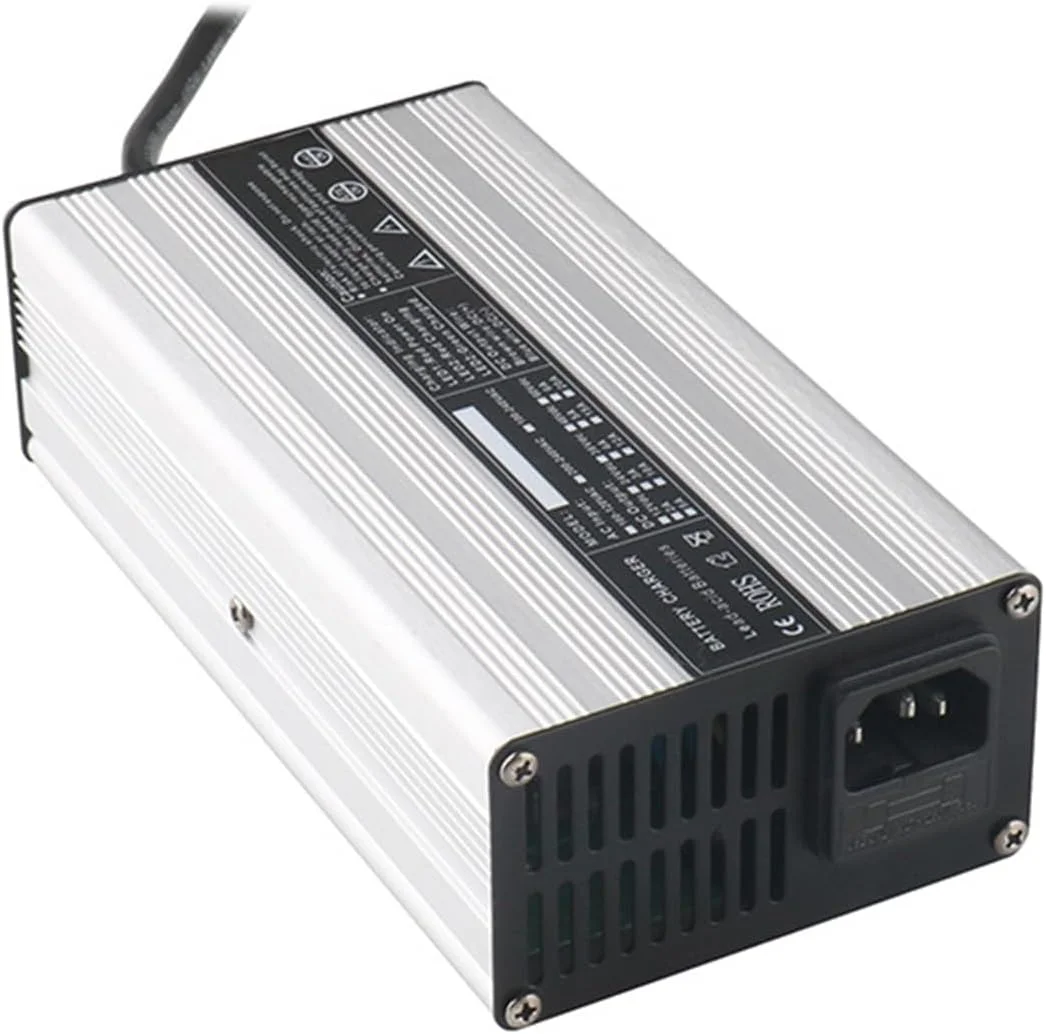 شارژر باتری لیفتراک عمومی، شارژر باتری اسیدی سربی 12 ولت / 24 ولت / 36 ولت / 48 ولت / 60 ولت / 72 ولت برای لیفتراک برقی، جک پالت، گاری گلف، 12 ولت 20 آمپر، O