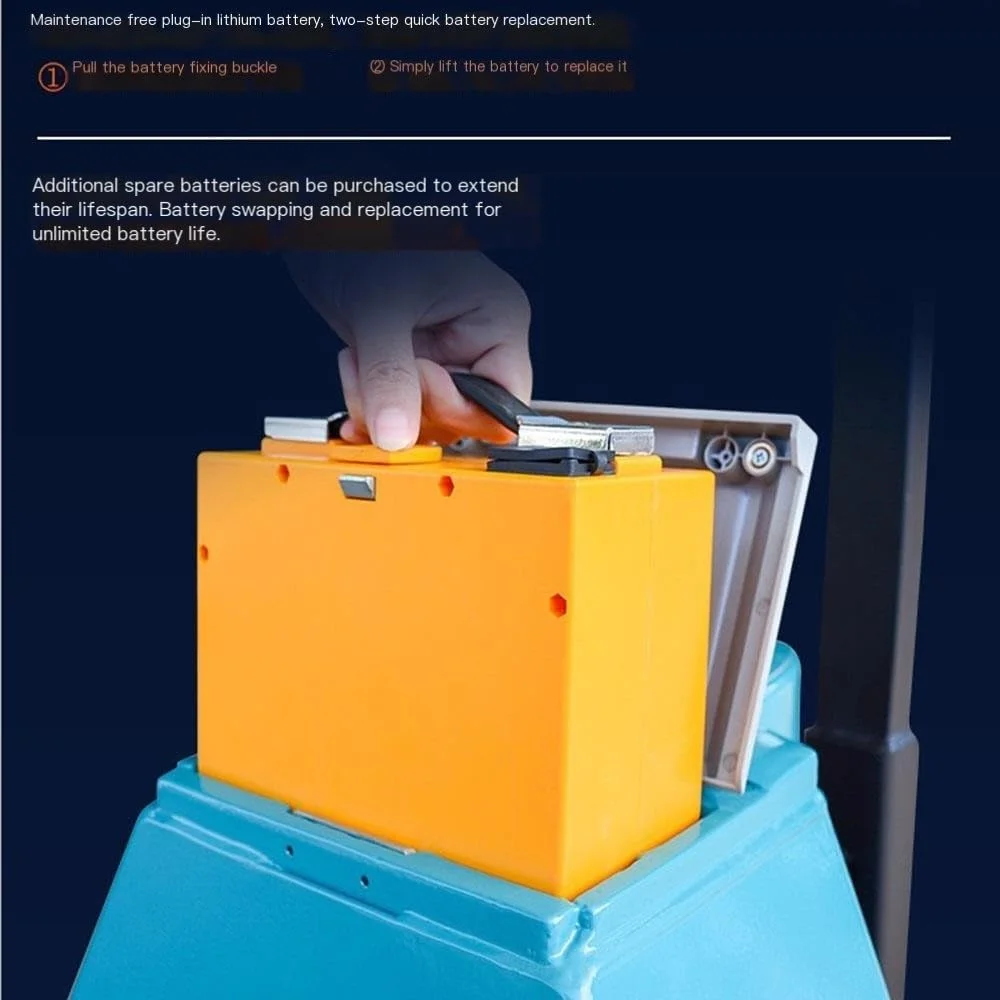 پالت تراک برقی GLigeT، پالت تراک سنگین، ظرفیت 1500 کیلوگرم، شاخک های لیتیومی، جک بالابر برای فضاهای باریک پالت تراک های دستی (55 سانتی متر) پالت تراک برقی GLigeT، پالت تراک سنگین، ظرفیت 1500 کیلوگرم، شاخک های لیتیومی، جک بالابر برای فضاهای باریک پالت تراک های دستی (55 سانتی متر)