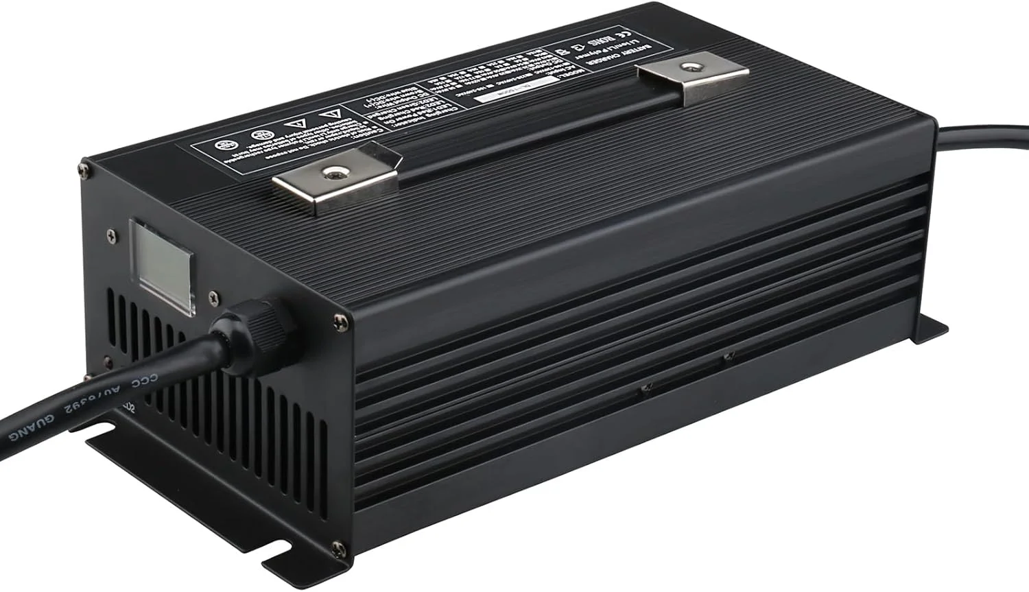 شارژر باتری اسیدی سربی 12V/24V/36V/48V/60V/72V، شارژر باتری لیفتراک، شارژر باتری 1500W، برای جک پالت، لیفتراک برقی، گلف کارت، 36 ولت 32 آمپر، 10#