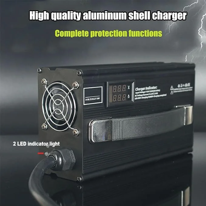 شارژر باتری اسیدی 24 ولت 25 آمپر با محافظت قطع خودکار برای لیفتراک، جک پالت، کف شوی، شارژر گلف کارت شارژر باتری اسیدی 24 ولت 25 آمپر با محافظت قطع خودکار برای لیفتراک، جک پالت، کف شوی، شارژر گلف کارت