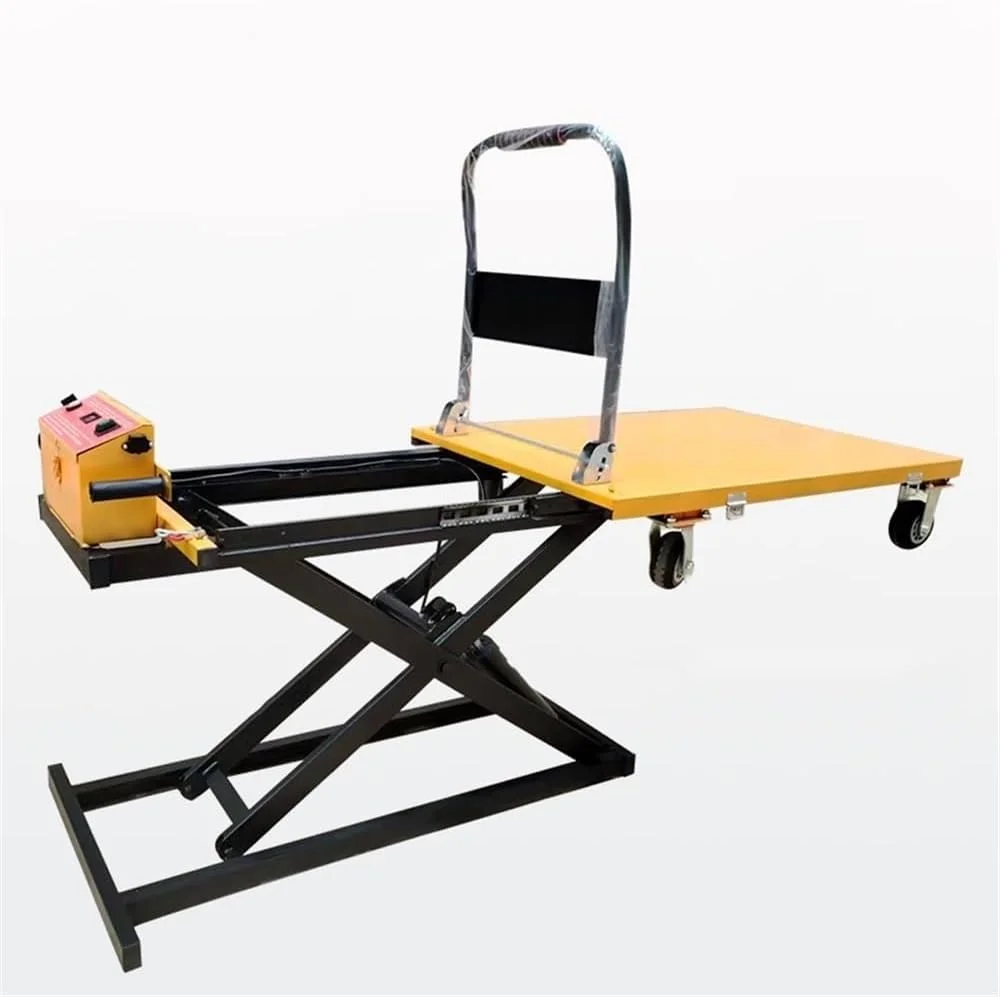 سکوی بالابر حمل مواد ثابت بر روی کامیون کوچک، وسیله نقلیه حمل و نقل، چرخ دستی، وسیله نقلیه بالابر هیدرولیک جک پالت (کوچک)