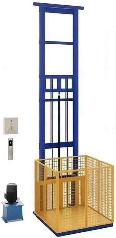 حداکثر ظرفیت بارگیری بالابر بار هیدرولیک 500 کیلوگرم، سکوی بالابر کوچک ساده از نوع ریل راهنما حداکثر ظرفیت بارگیری بالابر بار هیدرولیک 500 کیلوگرم، سکوی بالابر کوچک ساده از نوع ریل راهنما