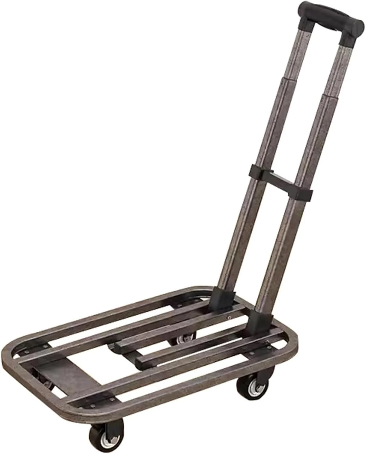 چرخ دستی حمل بار سنگین، چرخ دستی چند منظوره، چرخ دستی تاشو برای انبار، کارگاه، گاراژ (خاکستری، 70x37x100 سانتی متر) چرخ دستی حمل بار سنگین، چرخ دستی چند منظوره، چرخ دستی تاشو برای انبار، کارگاه، گاراژ (خاکستری، 70x37x100 سانتی متر)