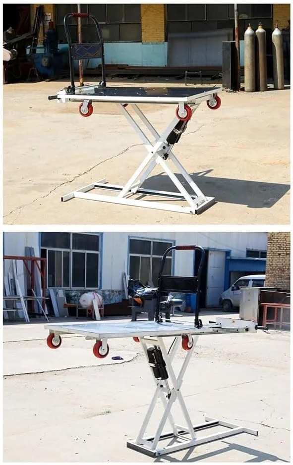 جک پالت متحرک حمل مواد، چرخ دستی حمل بار، کامیون تخت تاشو (کوچک)