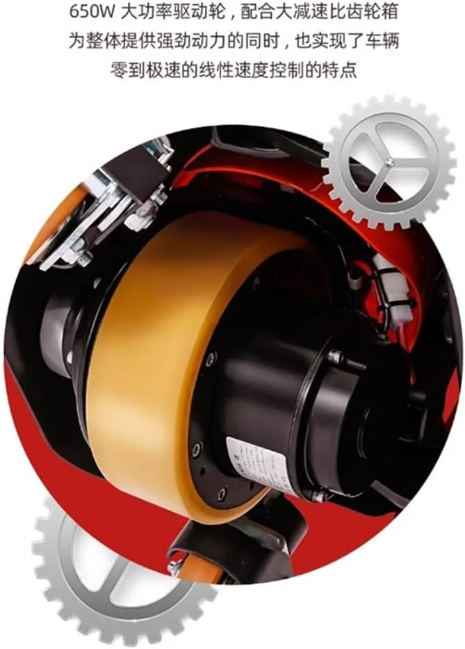 چرخ دستی سکویی جک پالت برقی کامل با ظرفیت 1500 کیلوگرم، اندازه چنگال 117 سانتی متر در 68.5 سانتی متر، کامیون های پالت برقی برای فضای باریک، جابجایی داخلی و بلند کردن چرخ دستی سنگین روی چرخ