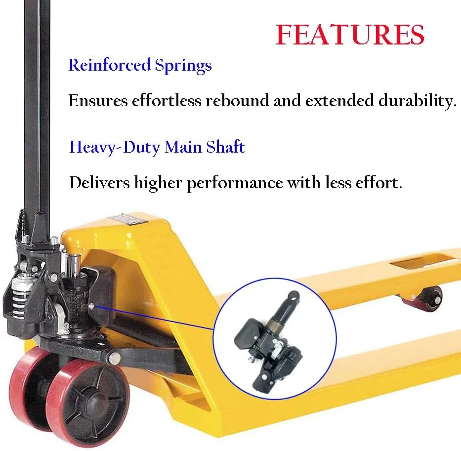 پمپ جک پالت، مناسب برای تعمیر و بازسازی جک پالت دستی با ظرفیت 2500 کیلوگرم، شفت 60 میلی‌متری