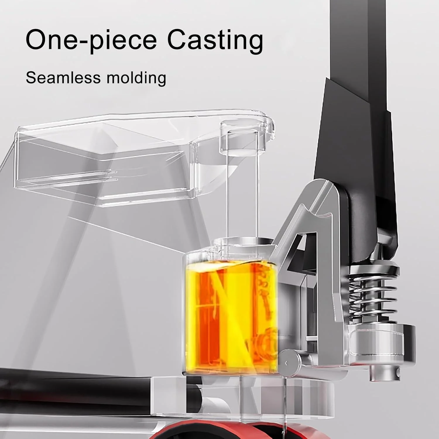 جک پالت دستی با قاب فولادی و سیلندر یکپارچه برای ایمنی انبار و کارخانه جک پالت دستی با قاب فولادی و سیلندر یکپارچه برای ایمنی انبار و کارخانه