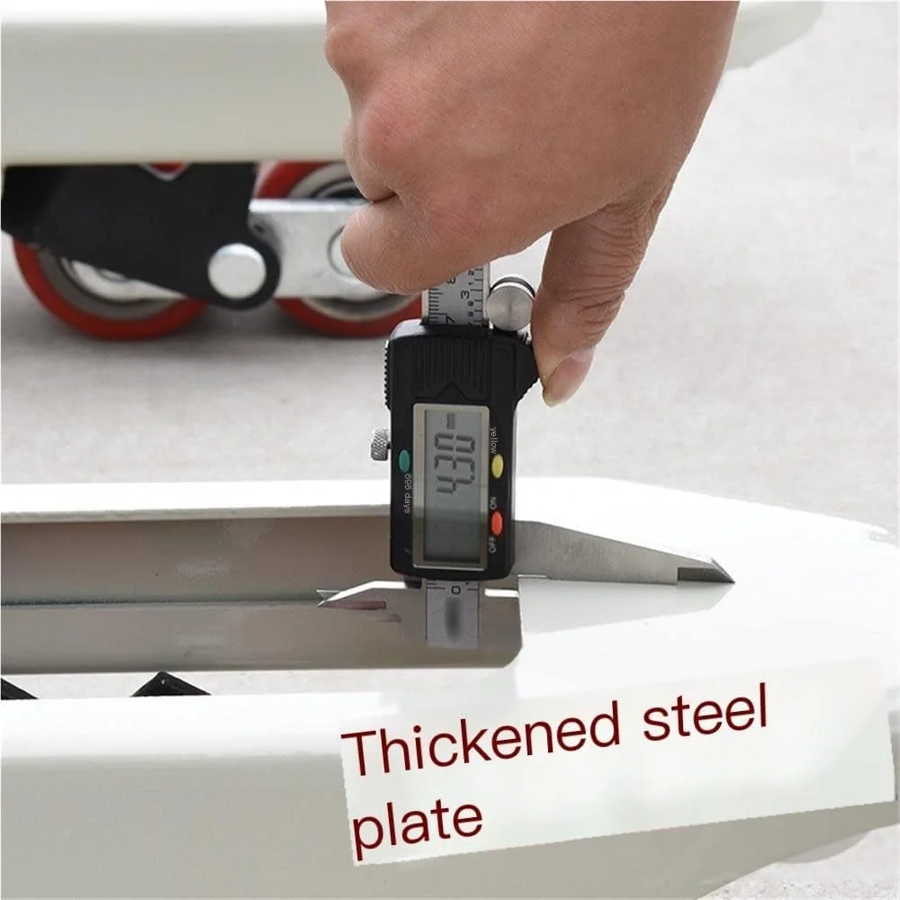 پالت تراک دستی 3000 کیلوگرمی با چرخ، جک پالت هیدرولیک برای بارگیری و جابجایی مواد، میز پالت