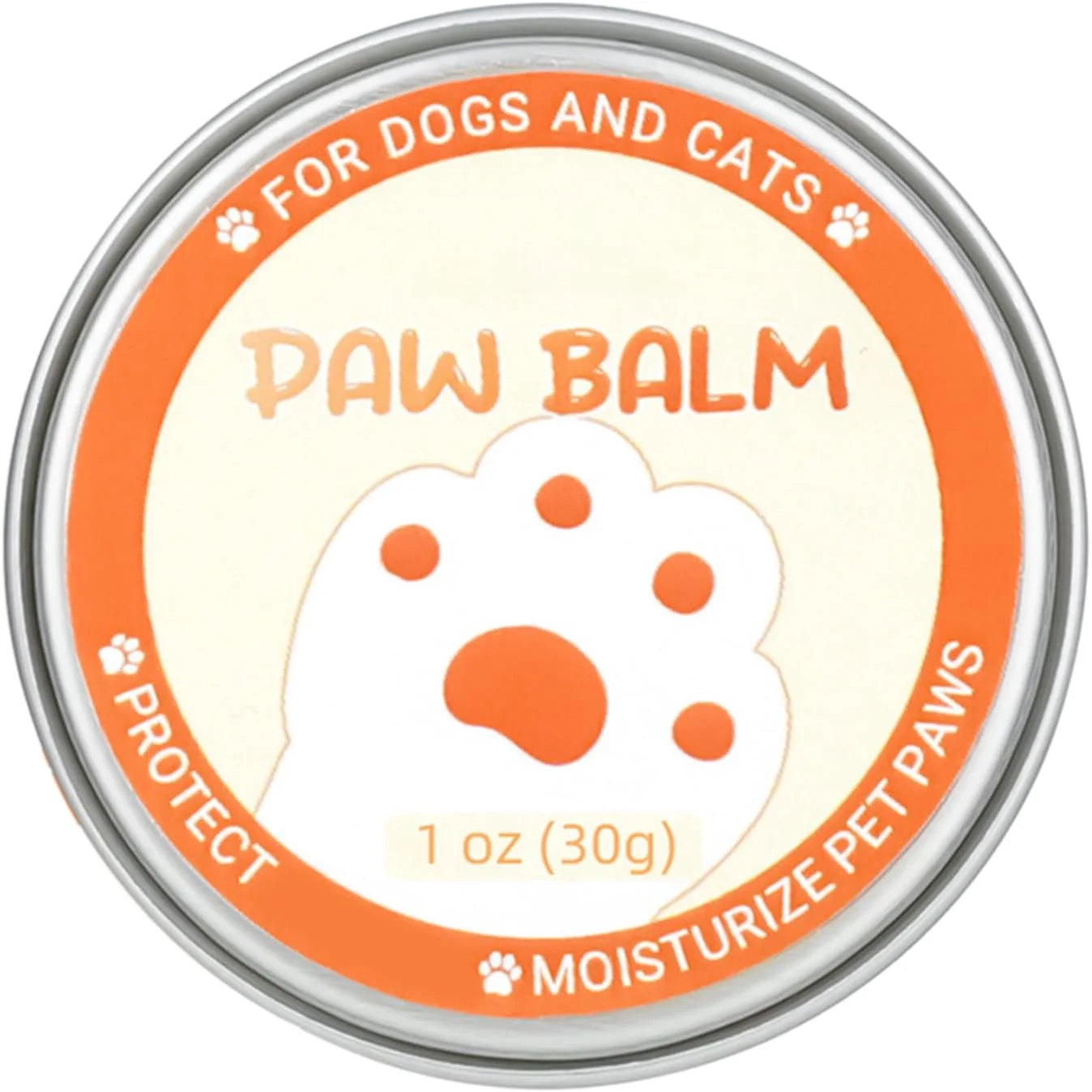 بالم پنجه سگ، مرطوب کننده ارگانیک برای پنجه و کف پای سگ - لوسیون مراقبت از حیوانات خانگی 30 گرمی مناسب سفر برای بینی یا پوزه خشک در برابر آب و هوای شدید، کمپینگ، پیاده روی، مسافرت، ساحل، بعد از آراستگی