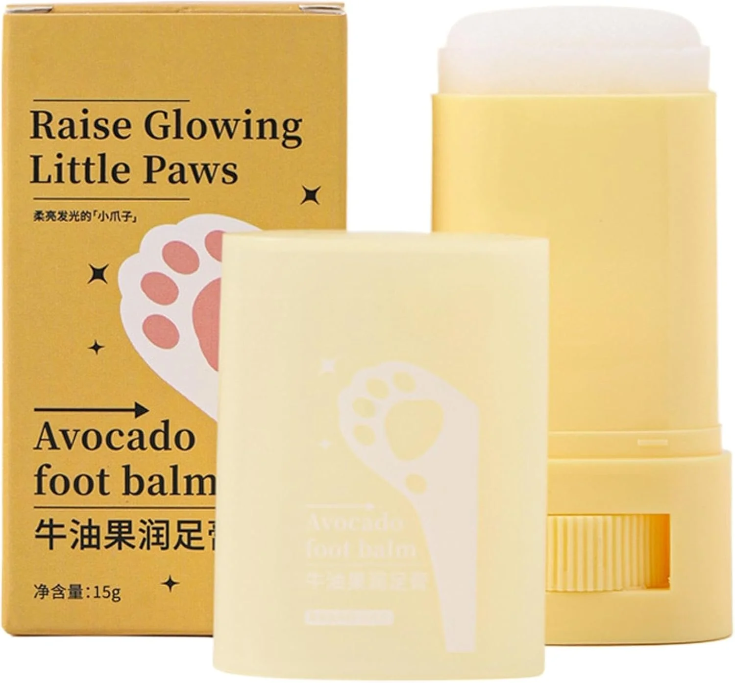 بالم پنجه حیوانات خانگی | بالم 15 گرمی پنجه برای گربه ها، مرطوب کننده پنجه گربه، بالم سگ برای پنجه و بینی، بالم استیک ارگانیک بینی و پنجه سگ و گربه، لوازم حیوانات خانگی