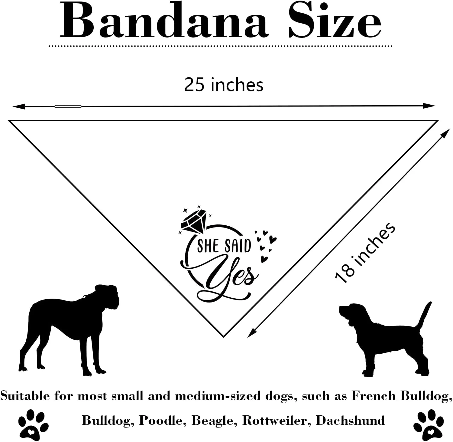 دستمال گردن سگ طرح "او بله را گفت"، هدیه جشن عروسی، دستمال گردن توله سگ، ساقدوش عروس، لوازم جانبی عکس نامزدی عروسی برای دوستداران سگ، هدیه صاحب سگ دستمال گردن سگ طرح "او بله را گفت"، هدیه جشن عروسی، دستمال گردن توله سگ، ساقدوش عروس، لوازم جانبی عکس نامزدی عروسی برای دوستداران سگ، هدیه صاحب سگ