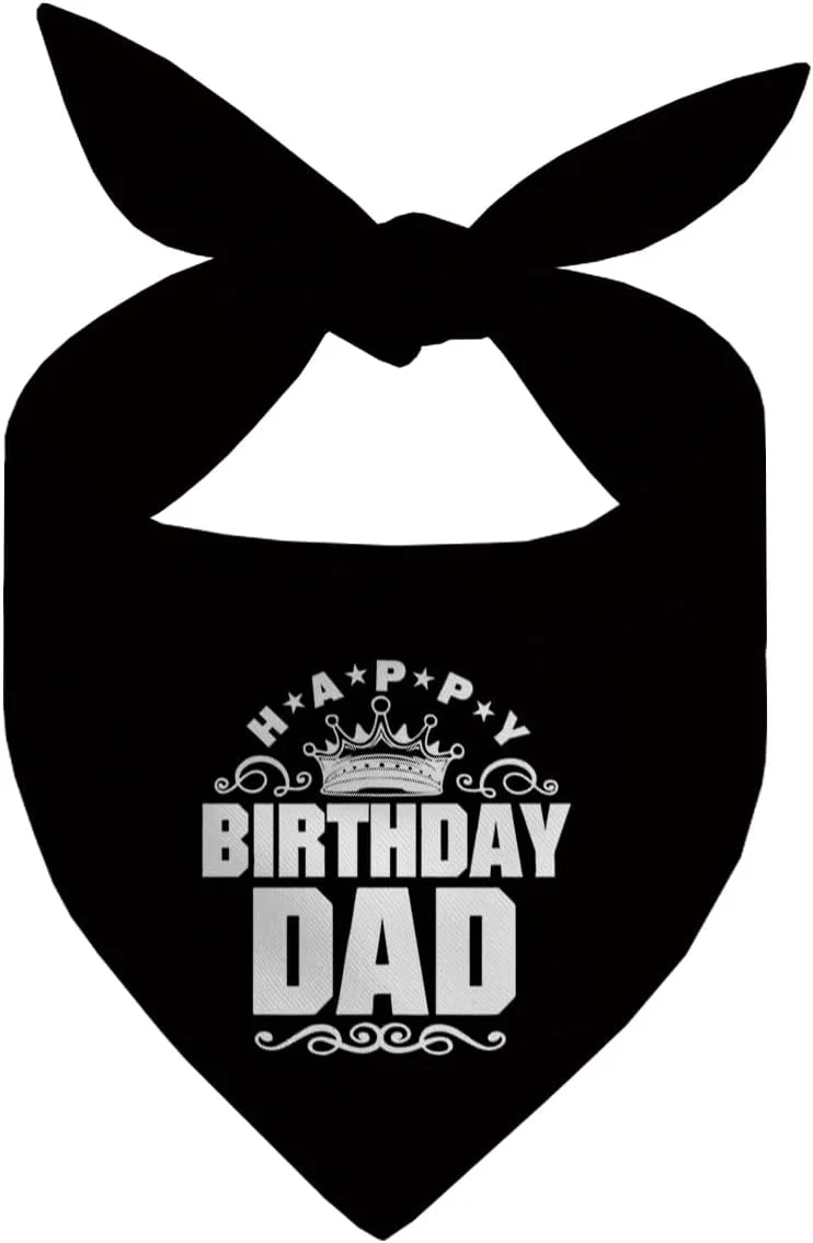 دستمال گردن سگ، دستمال گردن سگ تولدت مبارک پدر، شال گردن سگ مشکی کلاسیک، شال حیوانات خانگی، لوازم جانبی شال حیوانات خانگی، هدیه دستمال گردن سگ برای جشن تولد پدر H12 دستمال گردن سگ، دستمال گردن سگ تولدت مبارک پدر، شال گردن سگ مشکی کلاسیک، شال حیوانات خانگی، لوازم جانبی شال حیوانات خانگی، هدیه دستمال گردن سگ برای جشن تولد پدر H12