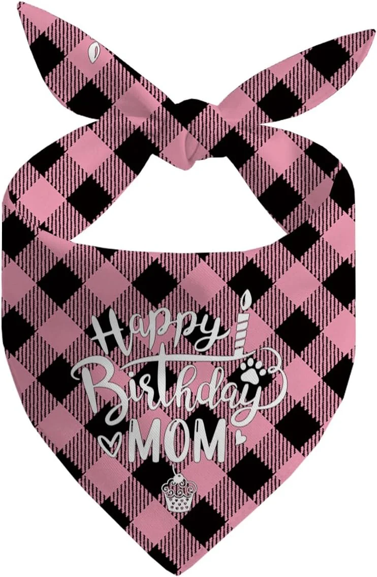 دستمال گردن سگ، دستمال گردن سگ طرح تولدت مبارک مادر، شال گردن سگ با طرح چهارخانه کلاسیک، شال گردن حیوانات خانگی، لوازم جانبی شال گردن حیوانات خانگی، هدیه دستمال گردن سگ برای جشن تولد مادر M6 دستمال گردن سگ، دستمال گردن سگ طرح تولدت مبارک مادر، شال گردن سگ با طرح چهارخانه کلاسیک، شال گردن حیوانات خانگی، لوازم جانبی شال گردن حیوانات خانگی، هدیه دستمال گردن سگ برای جشن تولد مادر M6