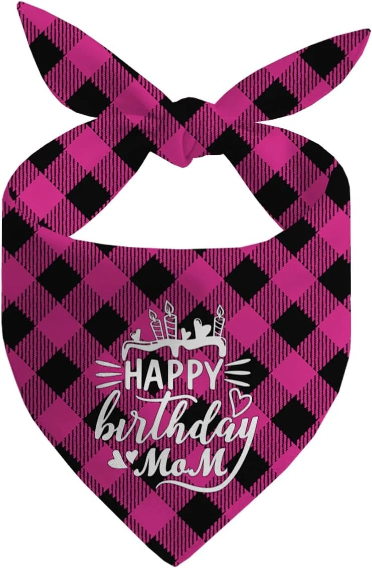 دستمال گردن سگ، دستمال گردن سگ طرح تولدت مبارک مادر، شال گردن سگ با طرح چهارخانه کلاسیک، شال گردن حیوانات خانگی، لوازم جانبی شال گردن حیوانات خانگی، هدیه دستمال گردن سگ برای جشن تولد مادر M3 دستمال گردن سگ، دستمال گردن سگ طرح تولدت مبارک مادر، شال گردن سگ با طرح چهارخانه کلاسیک، شال گردن حیوانات خانگی، لوازم جانبی شال گردن حیوانات خانگی، هدیه دستمال گردن سگ برای جشن تولد مادر M3