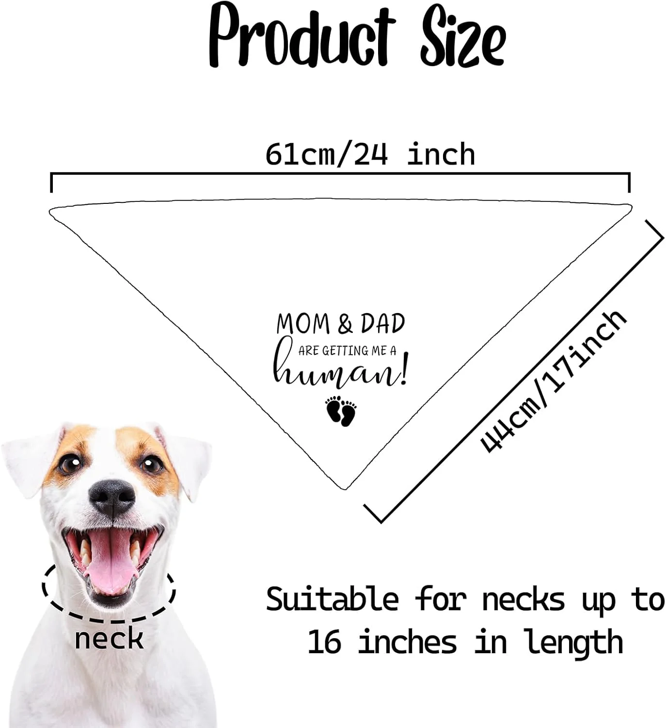 دستمال گردن سگ با طرح اعلام بارداری "مامان و بابا دارند برای من یک انسان می آورند!" دستمال گردن سگ، شال، وسیله عکس برداری برای اعلام خبر بارداری، دستمال گردن سگ با طرح "بچه به زودی می آید" دستمال گردن سگ با طرح اعلام بارداری "مامان و بابا دارند برای من یک انسان می آورند!" دستمال گردن سگ، شال، وسیله عکس برداری برای اعلام خبر بارداری، دستمال گردن سگ با طرح "بچه به زودی می آید"