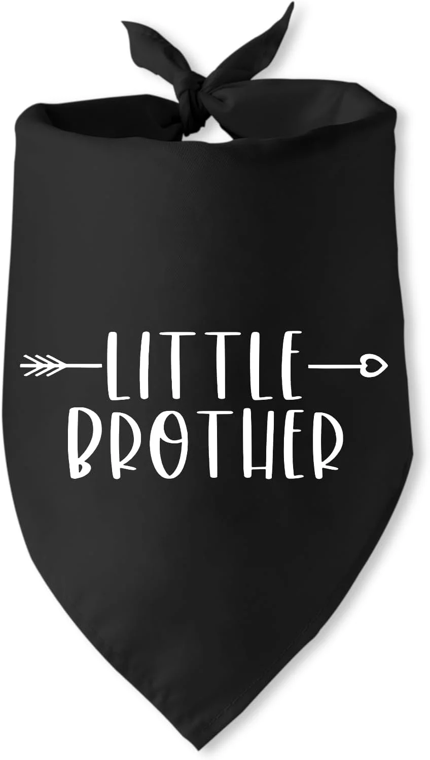 دستمال گردن سگ برای اعلام بارداری، دستمال سه گوش سگ برادر کوچک، دستمال گردن سگ برای حیوانات خانگی، دستمال گردن سگ برای اعلام بارداری من باردار هستم