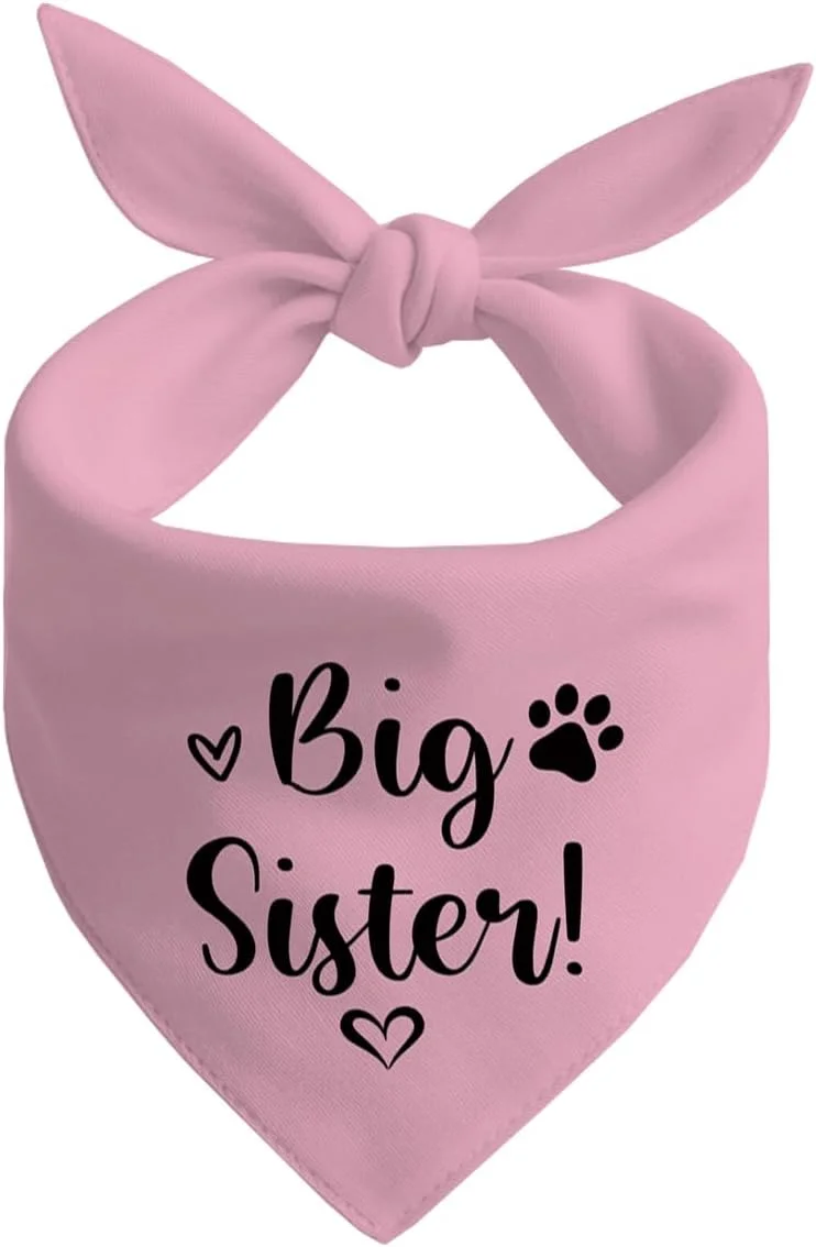 دستمال گردن سگ، دستمال گردن سگ خواهر بزرگتر، شال سگ با طرح چهارخانه کلاسیک، لوازم جانبی شال سگ، لوازم جانبی حیوانات خانگی C12