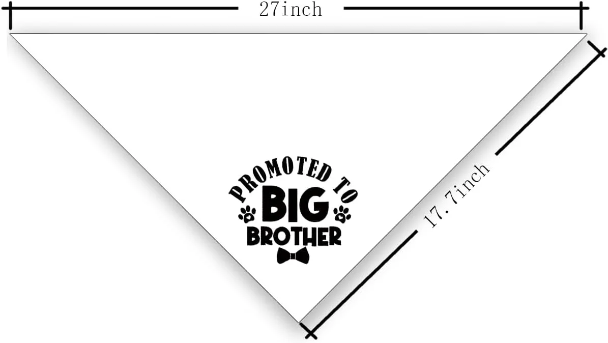 دستمال گردن سگ سفید، هدیه سگ برادر بزرگتر، روسری راحت برای سگ های کوچک، متوسط و بزرگ، هدیه خنده دار سگ برای پسران، دستمال گردن سگ برادر بزرگتر دستمال گردن سگ سفید، هدیه سگ برادر بزرگتر، روسری راحت برای سگ های کوچک، متوسط و بزرگ، هدیه خنده دار سگ برای پسران، دستمال گردن سگ برادر بزرگتر