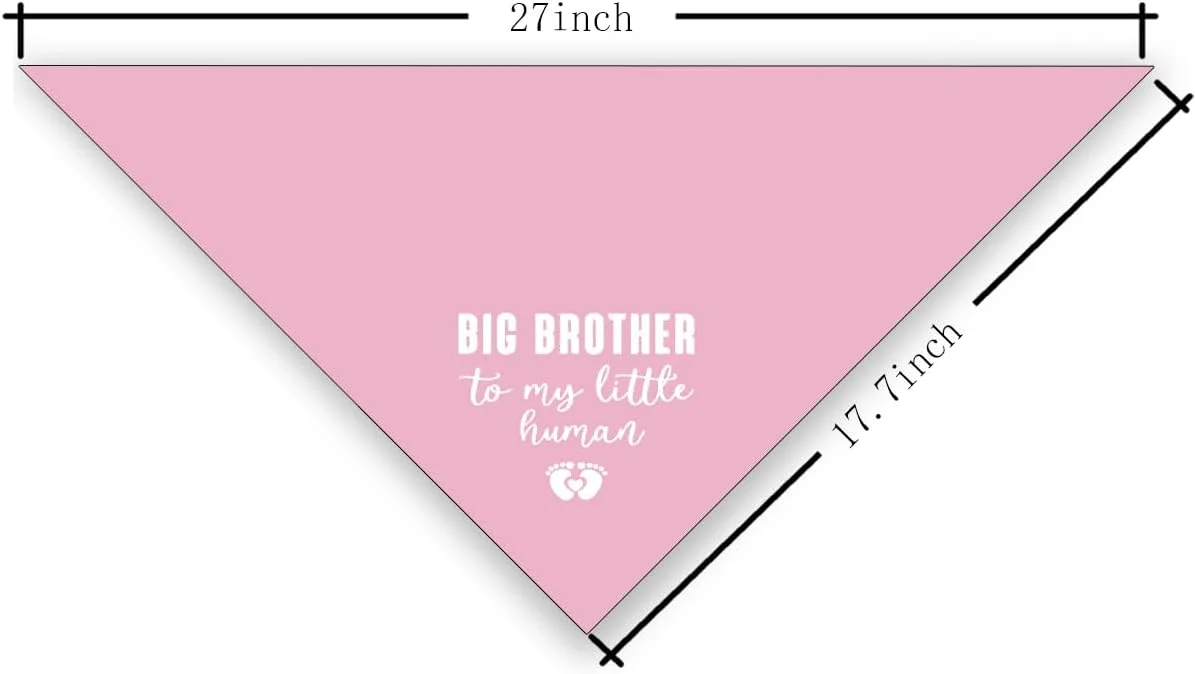 دستمال گردن سگ صورتی، دستمال گردن حیوانات خانگی برادر بزرگتر برای انسان کوچک من، دستمال گردن سگ پسرانه برای سگ، گربه، توله سگ کوچک، متوسط و بزرگ، دستمال گردن سگ برای اعلام بارداری دستمال گردن سگ صورتی، دستمال گردن حیوانات خانگی برادر بزرگتر برای انسان کوچک من، دستمال گردن سگ پسرانه برای سگ، گربه، توله سگ کوچک، متوسط و بزرگ، دستمال گردن سگ برای اعلام بارداری