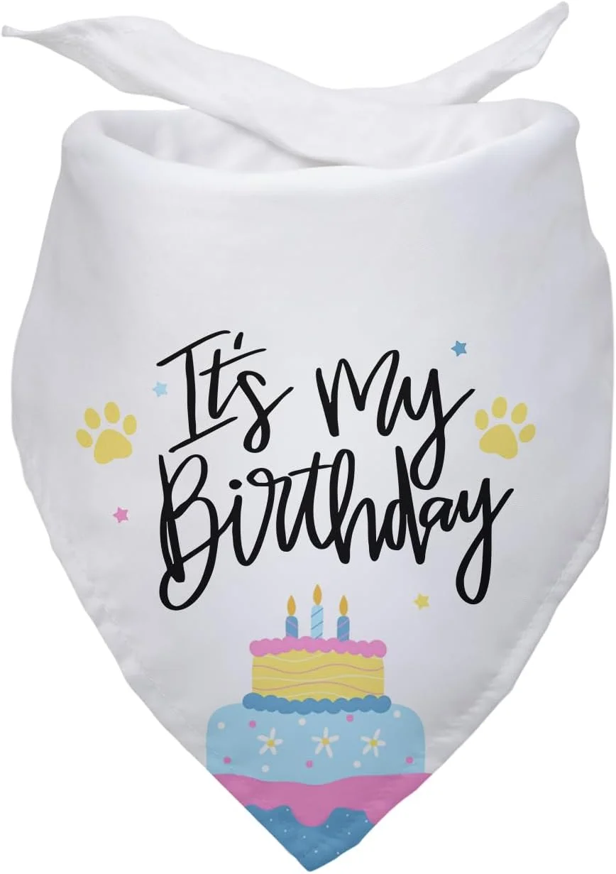 لوازم جشن تولد سگ، دستمال گردن سگ برای سگ های کوچک و متوسط، گربه ها، لوازم جانبی حیوانات خانگی