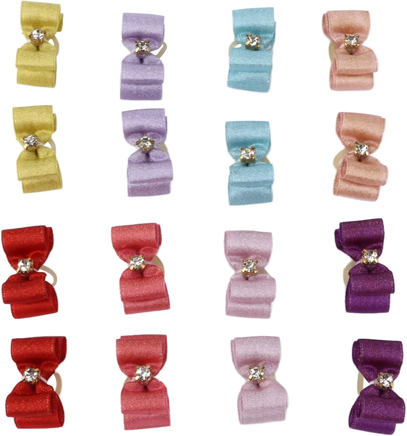 پاپیون موی حیوانات خانگی دست ساز، رنگ های ترکیبی، جذاب، چند منظوره، لوازم جانبی موی حیوانات خانگی