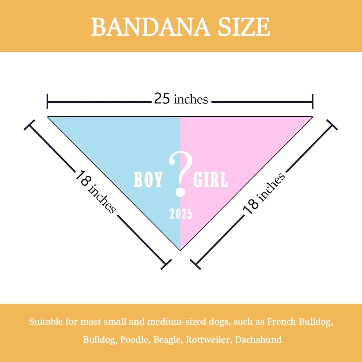 دستمال گردن سگ با طرح اعلام جنسیت نوزاد، مناسب برای عکاسی و لوازم جانبی حیوانات خانگی، هدیه ای برای دوستداران سگ