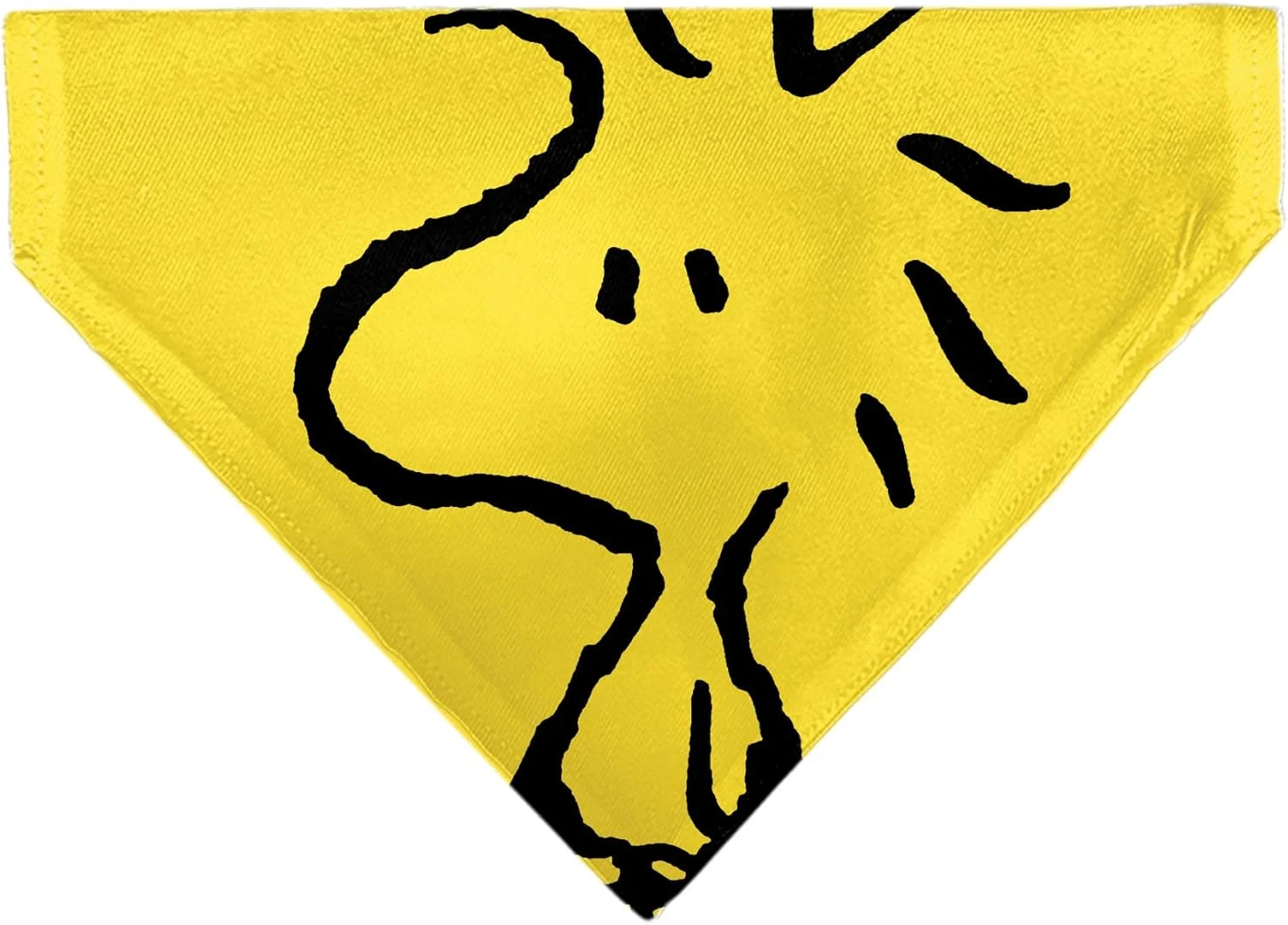 دستمال گردن سگ با طرح Peanuts Woodstock، زرد