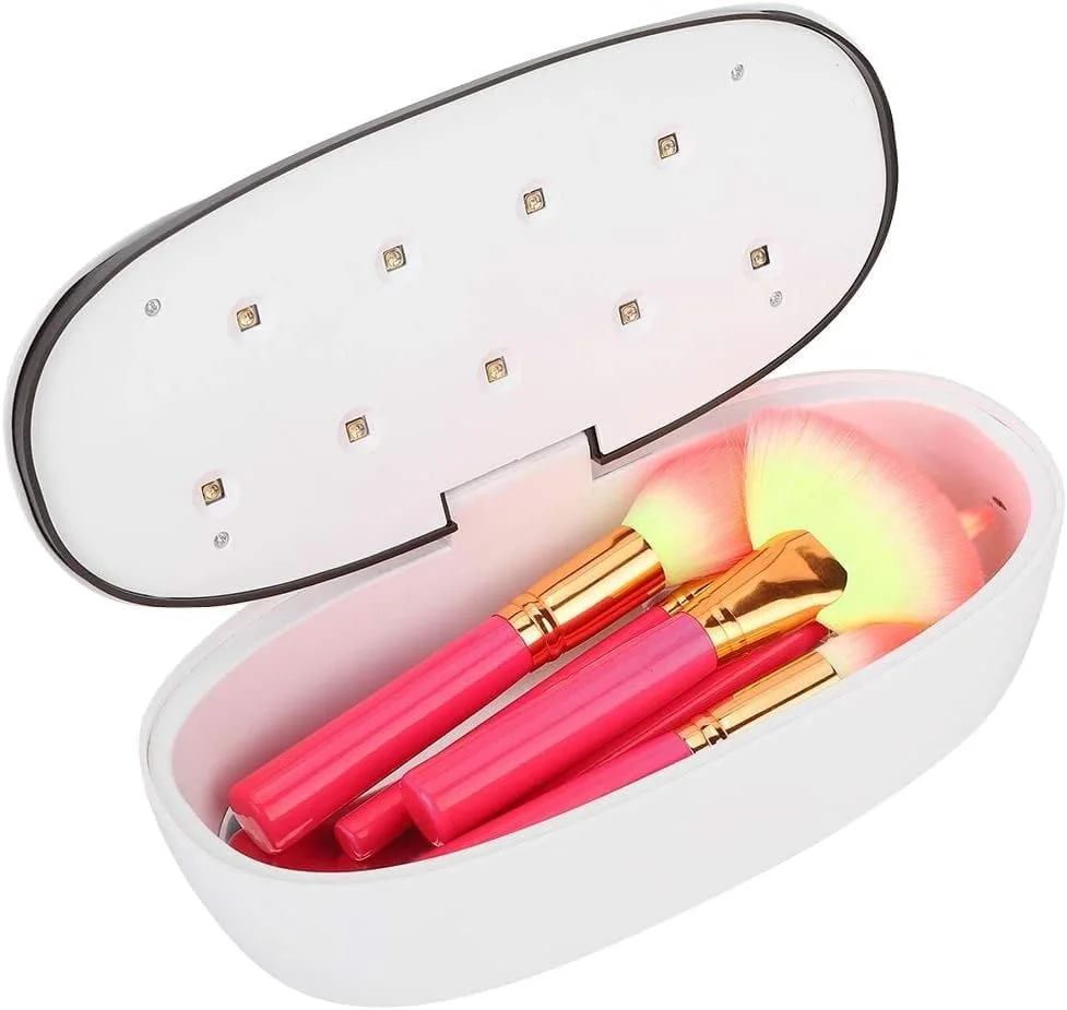 دستگاه استریلیزه کننده UV مدل XTGHL، دستگاه ضد عفونی کننده LED، جعبه ضد عفونی کننده ابزار آرایشی، ابزار تمیز کننده جعبه ضد عفونی کننده نور فرابنفش برای نیپر ناخن/موچین/براش آرایشی (9 ال ای دی/UK) دستگاه استریلیزه کننده UV مدل XTGHL، دستگاه ضد عفونی کننده LED، جعبه ضد عفونی کننده ابزار آرایشی، ابزار تمیز کننده جعبه ضد عفونی کننده نور فرابنفش برای نیپر ناخن/موچین/براش آرایشی (9 ال ای دی/UK)