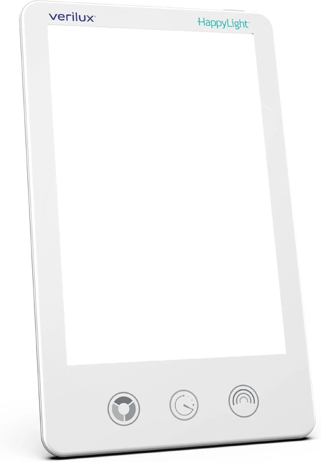 چراغ درمانی LED مدل HappyLight Luxe از Verilux® - نور سفید روشن بدون UV با شدت 10,000 لوکس، روشنایی، رنگ و تایمر شمارش معکوس قابل تنظیم چراغ درمانی LED مدل HappyLight Luxe از Verilux® - نور سفید روشن بدون UV با شدت 10,000 لوکس، روشنایی، رنگ و تایمر شمارش معکوس قابل تنظیم