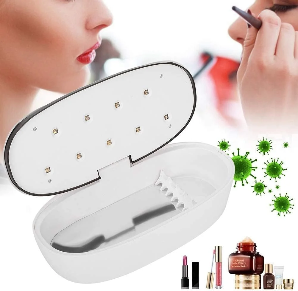 دستگاه استریلیزه کننده UV مدل XTGHL، دستگاه ضد عفونی کننده LED، جعبه ضد عفونی کننده ابزار آرایشی، ابزار تمیز کننده جعبه ضد عفونی کننده نور فرابنفش برای نیپر ناخن/موچین/براش آرایشی (9 ال ای دی/UK) دستگاه استریلیزه کننده UV مدل XTGHL، دستگاه ضد عفونی کننده LED، جعبه ضد عفونی کننده ابزار آرایشی، ابزار تمیز کننده جعبه ضد عفونی کننده نور فرابنفش برای نیپر ناخن/موچین/براش آرایشی (9 ال ای دی/UK)