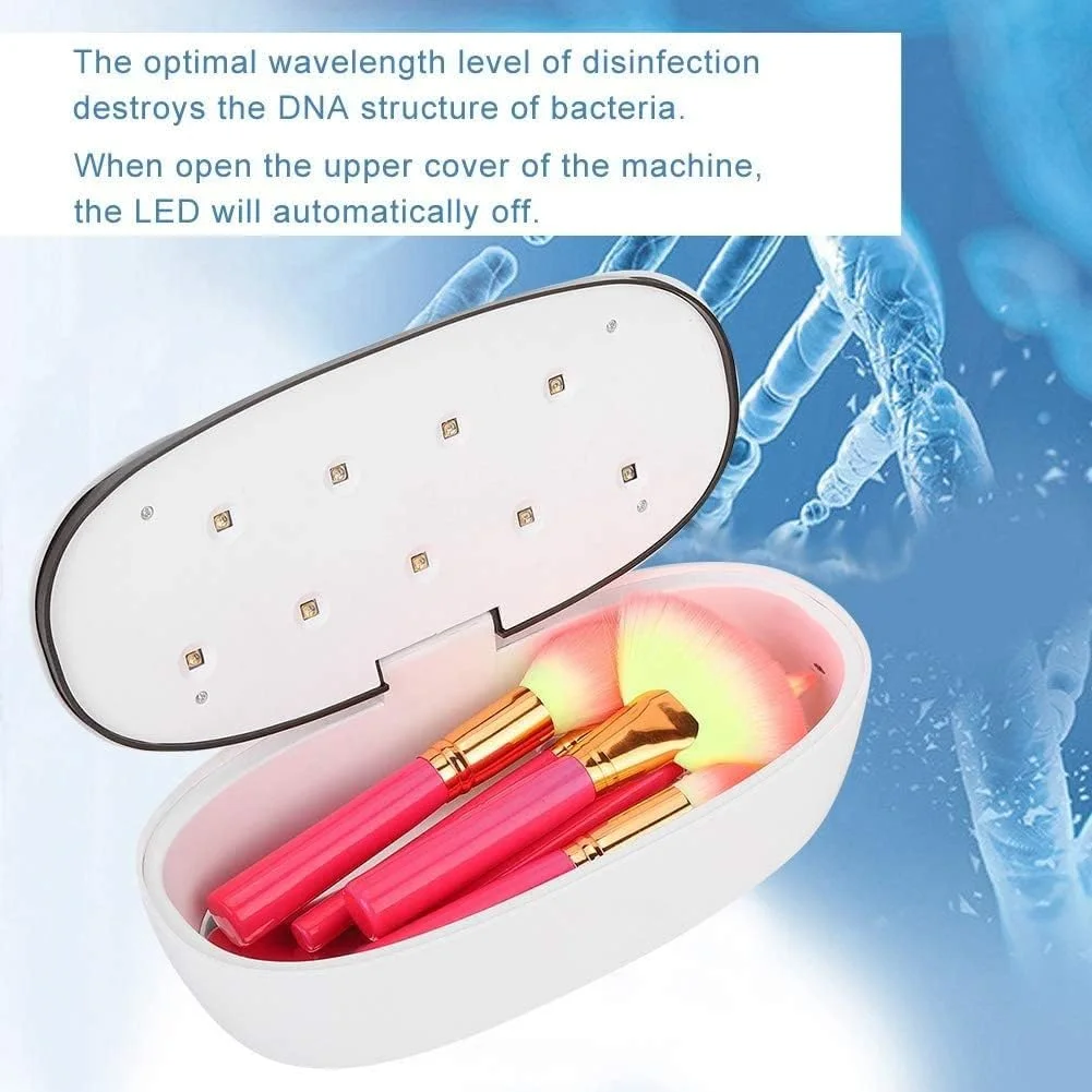 دستگاه استریلیزه کننده UV مدل XTGHL، دستگاه ضد عفونی کننده LED، جعبه ضد عفونی کننده ابزار آرایشی، ابزار تمیز کننده جعبه ضد عفونی کننده نور فرابنفش برای نیپر ناخن/موچین/براش آرایشی (9 ال ای دی/UK) دستگاه استریلیزه کننده UV مدل XTGHL، دستگاه ضد عفونی کننده LED، جعبه ضد عفونی کننده ابزار آرایشی، ابزار تمیز کننده جعبه ضد عفونی کننده نور فرابنفش برای نیپر ناخن/موچین/براش آرایشی (9 ال ای دی/UK)