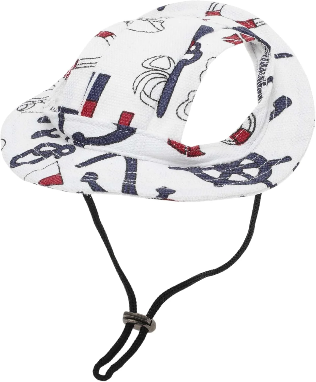 کلاه آفتابی سگ CAPASTEC کلاه بیسبالی قابل تنظیم با سوراخ های گوش کلاه آفتابی محافظت از آفتاب تابستانی حیوانات خانگی برای سگ های کوچک گربه ها آبی تیره متوسط