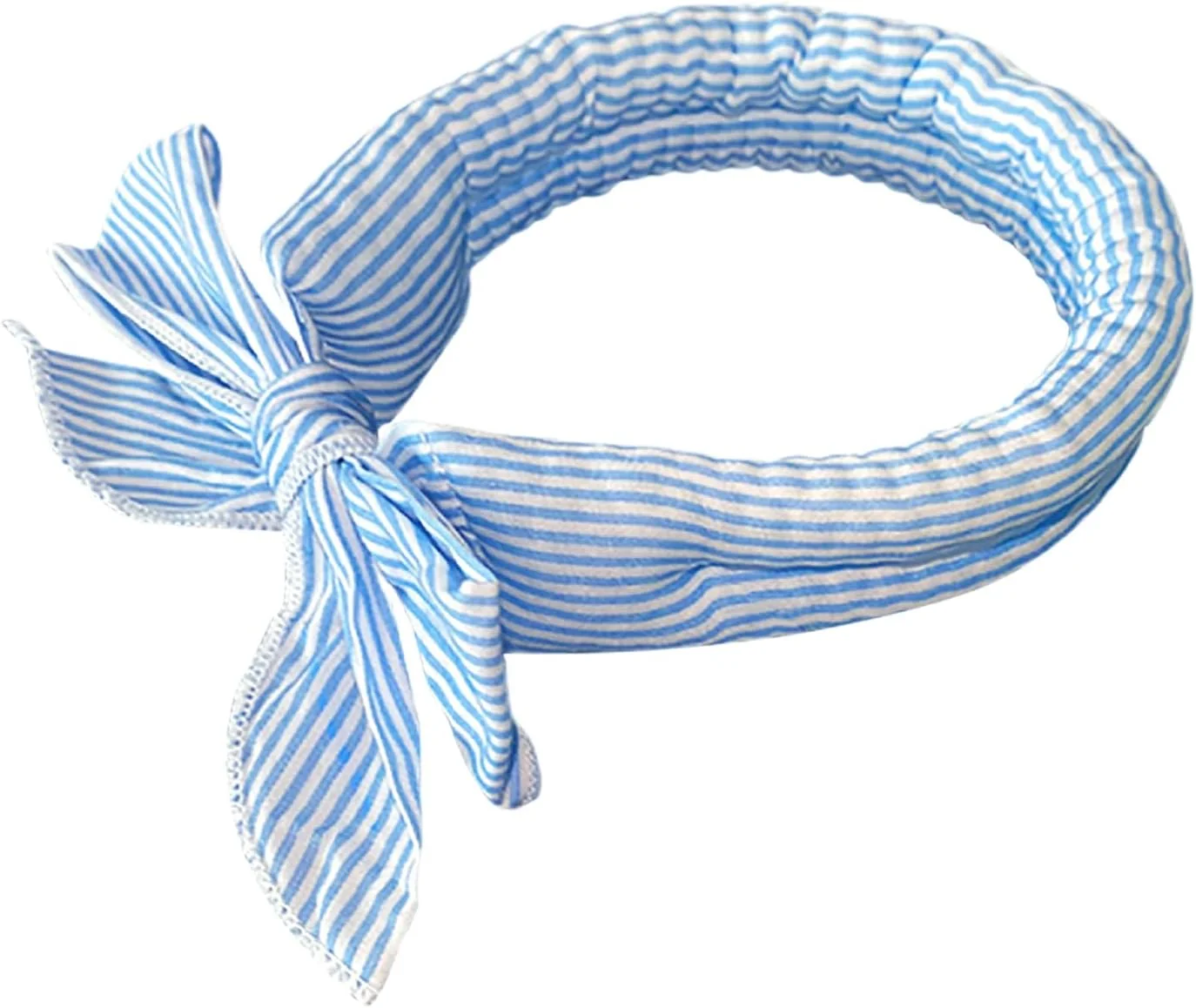 دستمال گردن خنک کننده گربه - دستمال گردن خنک کننده سگ راه راه | دفع فوری گرما، لوازم حیوانات خانگی راحت برای توله سگ ها و بچه گربه ها، مناسب تمرین در فضای باز