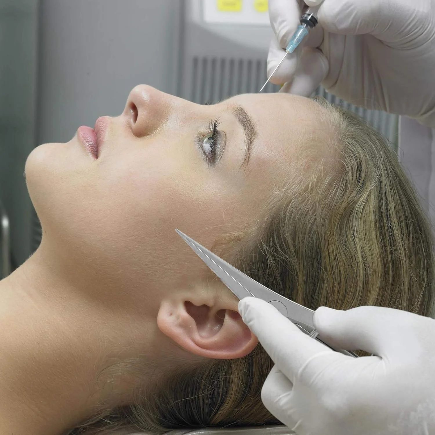 کولیس کاستروویجو دندانپزشکی 0 تا 20 میلی متر زاویه دار، خط کش اندازه گیری پلک، کولیس چشمی، ابزار جراحی