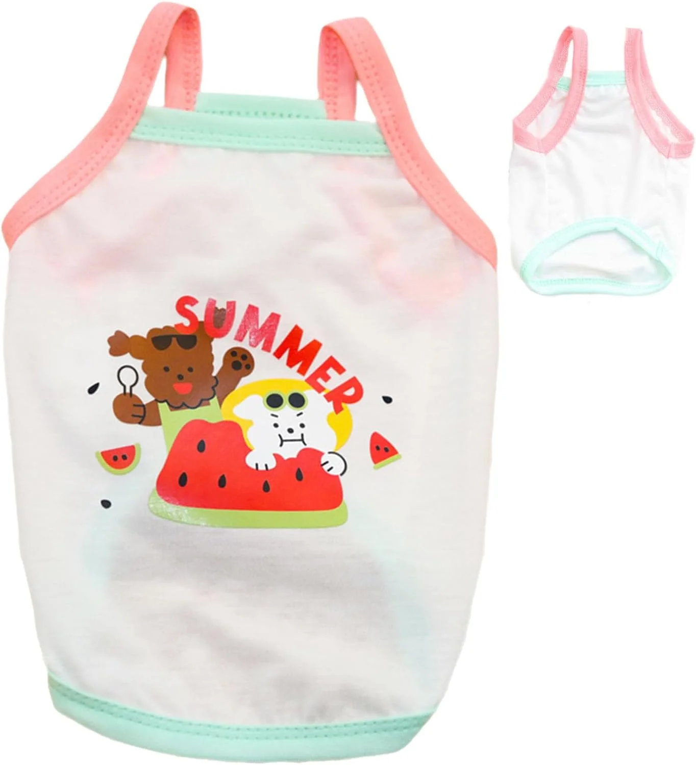 لباس حیوانات خانگی، لباس چی‌واوا | تیشرت خنک کننده، نرم و کشی بدون آستین برای گربه، مناسب تمرین، تولد، مسافرت، ساحل، پیاده‌روی