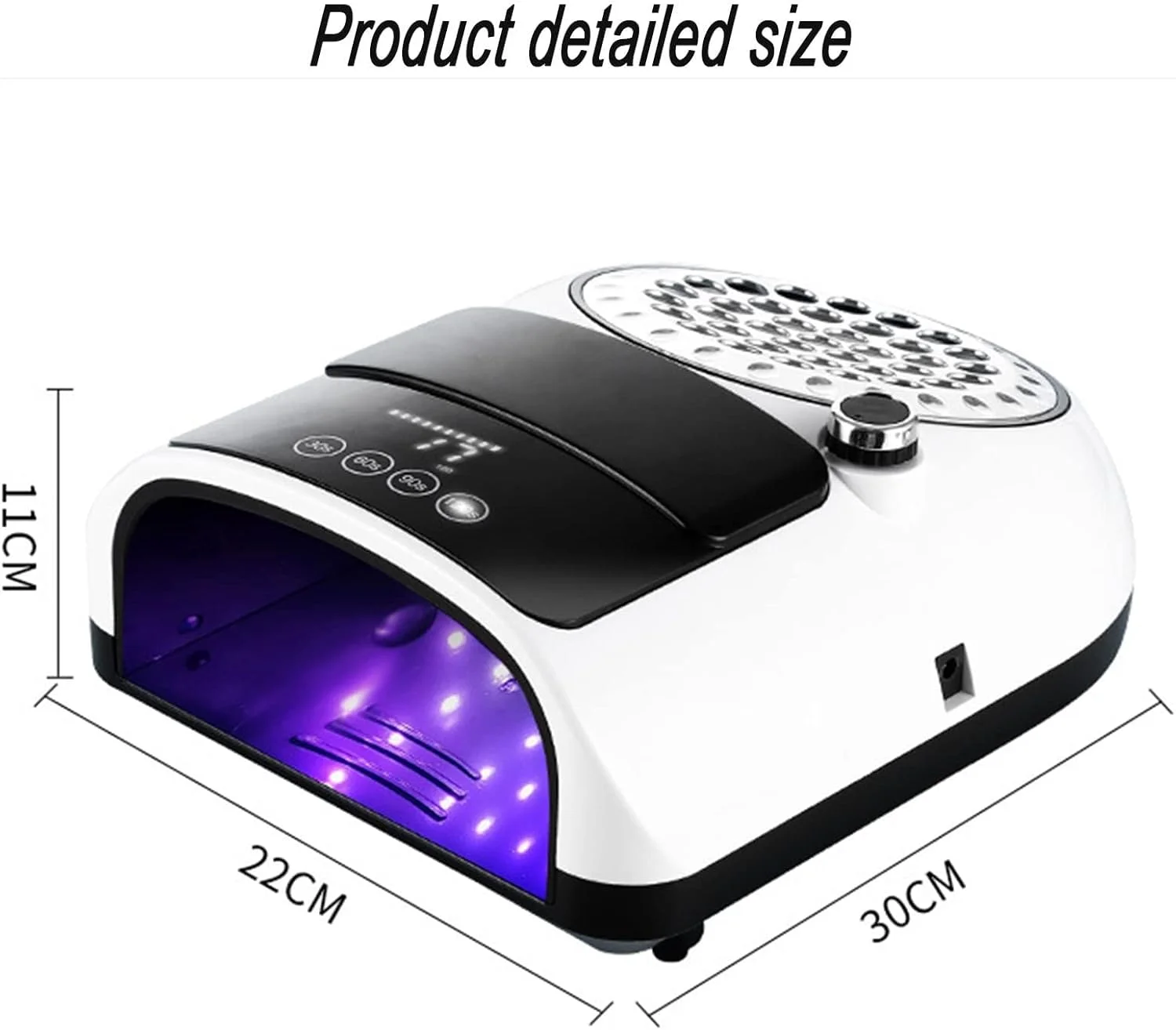 دستگاه حرفه ای 2 در 1 مانیکور X&Z-XAOY، خشک کن ژل ناخن UV 60 وات، دستگاه مکنده گرد و غبار با لامپ UV LED ناخن 126 وات، کیت دستگاه طراحی لاک ژل اکریلیک ناخن دستگاه حرفه ای 2 در 1 مانیکور X&Z-XAOY، خشک کن ژل ناخن UV 60 وات، دستگاه مکنده گرد و غبار با لامپ UV LED ناخن 126 وات، کیت دستگاه طراحی لاک ژل اکریلیک ناخن