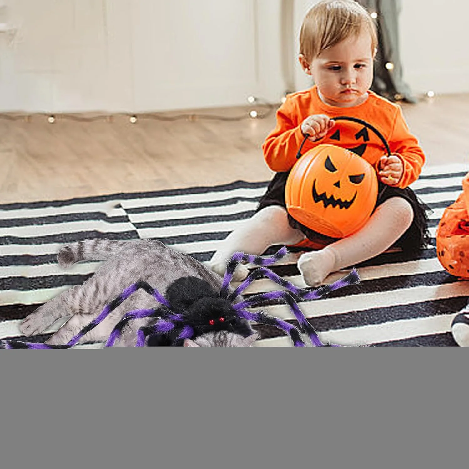 لباس سگ عنکبوتی | لباس مبدل عنکبوت غول پیکر پشمالو برای سگ گربه | لباس هالووین قابل تنظیم برای سگ ها و گربه ها، لوازم جانبی لباس پوشیدن