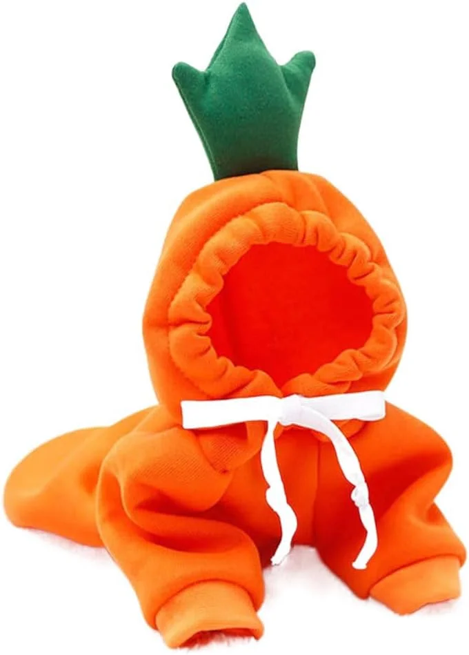 لباس گرم زمستانی سگ، هودی پشمی طرح میوه، ژاکت مناسب برای فرنچ بولداگ و چیواوا