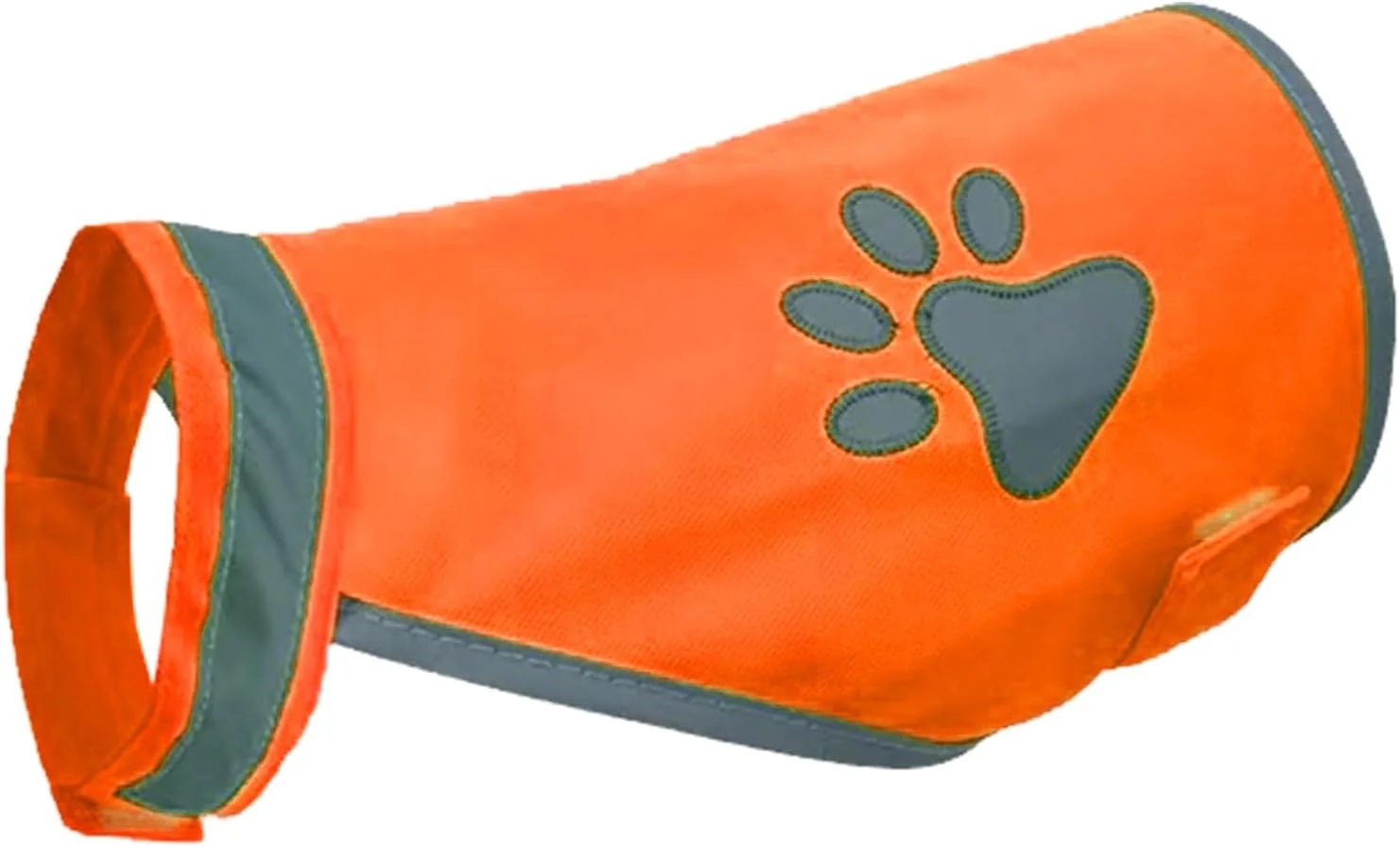 لباس سگ جلیقه بازتابنده، جلیقه فلورسنت ایمنی در فضای باز برای سگ - لباس شب سگ با دید بالا جلیقه امنیتی حیوانات خانگی دنده قابل مشاهده برای پیاده روی، ماجراجویی