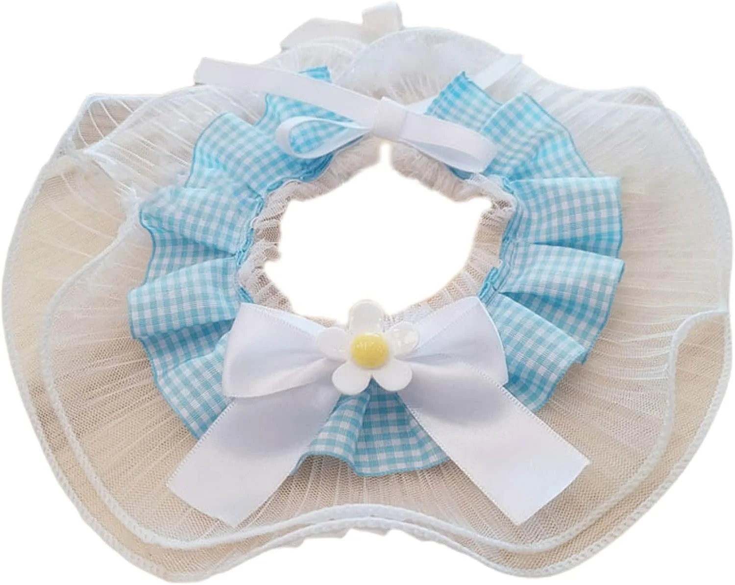 قلاده سگ ها یقه توری سگ ها روسری پیشبند گردنبند کراوات بند گردن لوازم جانبی روسری برای بچه گربه و توله سگ