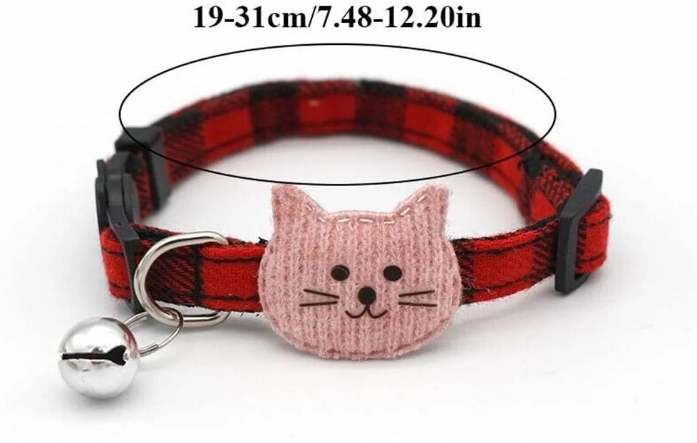 قلاده گربه با زنگوله، گردنبند سگ زیبا، بند گردن گربه، لباس برای سگ ها، هدیه لباس گربه، تزئینی حیوانات خانگی (آبی)