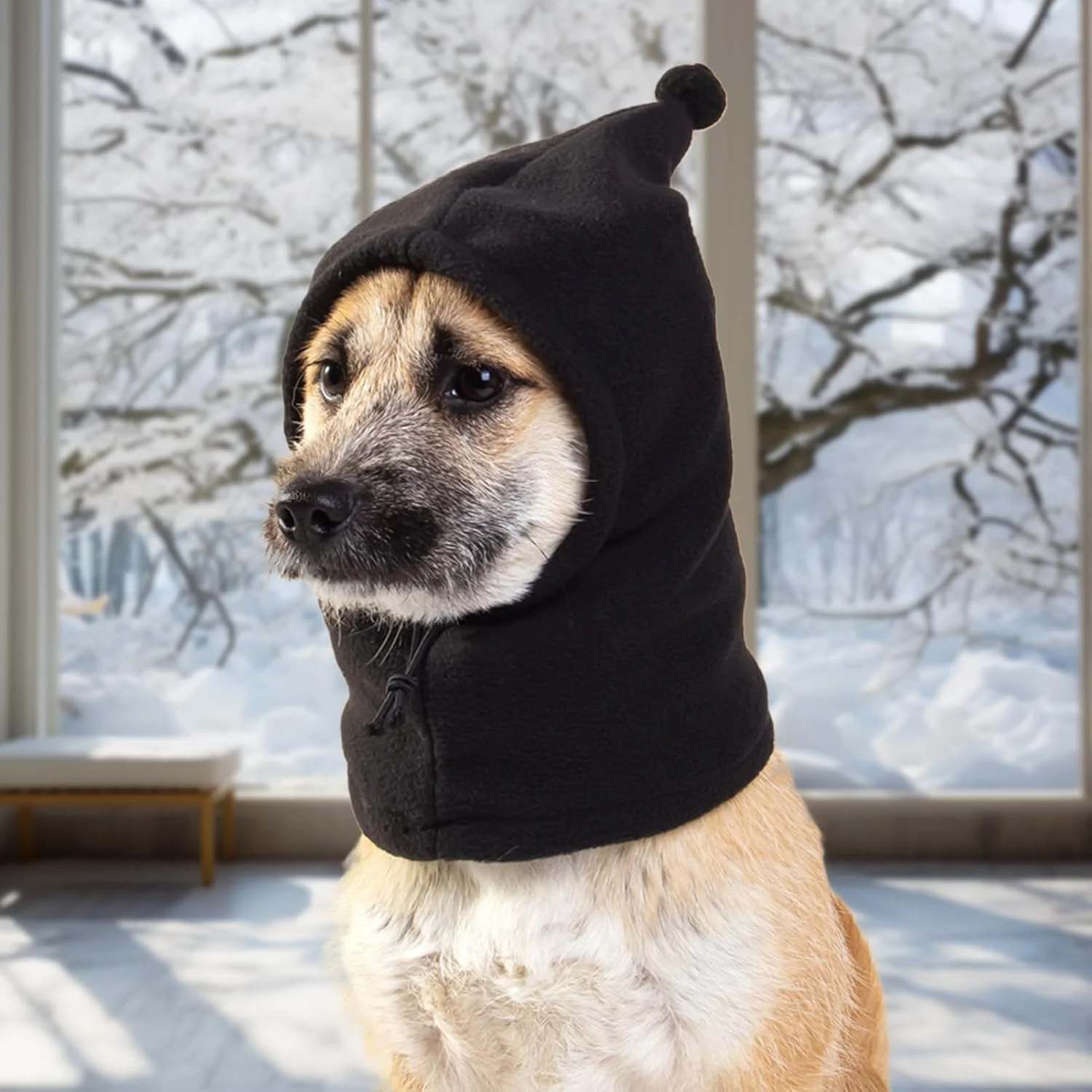 کلاه زمستانی سگ | کلاه سگ نرم و راحت، پوشش گوش خنده دار و گرم برای حمام کردن، خشک کردن و کوتاه کردن ناخن