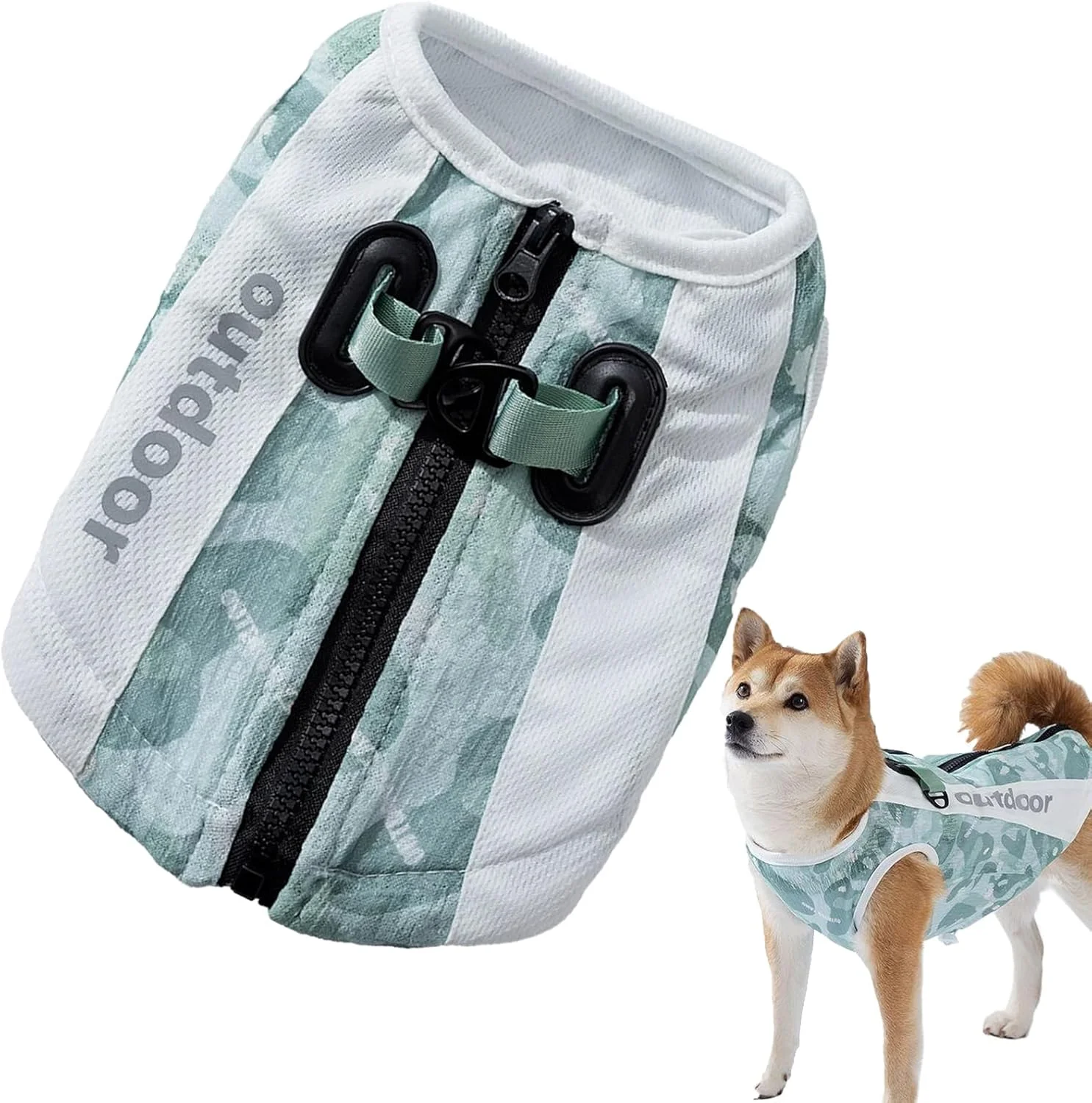 جلیقه خنک کننده حیوانات خانگی برای سگ ها، ژاکت هوای گرم برای توله سگ ها، لباس تنفسی و موثر در فضای باز برای پارک، کمپینگ و فعالیت ها (سبز، سایز: M) جلیقه خنک کننده حیوانات خانگی برای سگ ها، ژاکت هوای گرم برای توله سگ ها، لباس تنفسی و موثر در فضای باز برای پارک، کمپینگ و فعالیت ها (سبز، سایز: M)