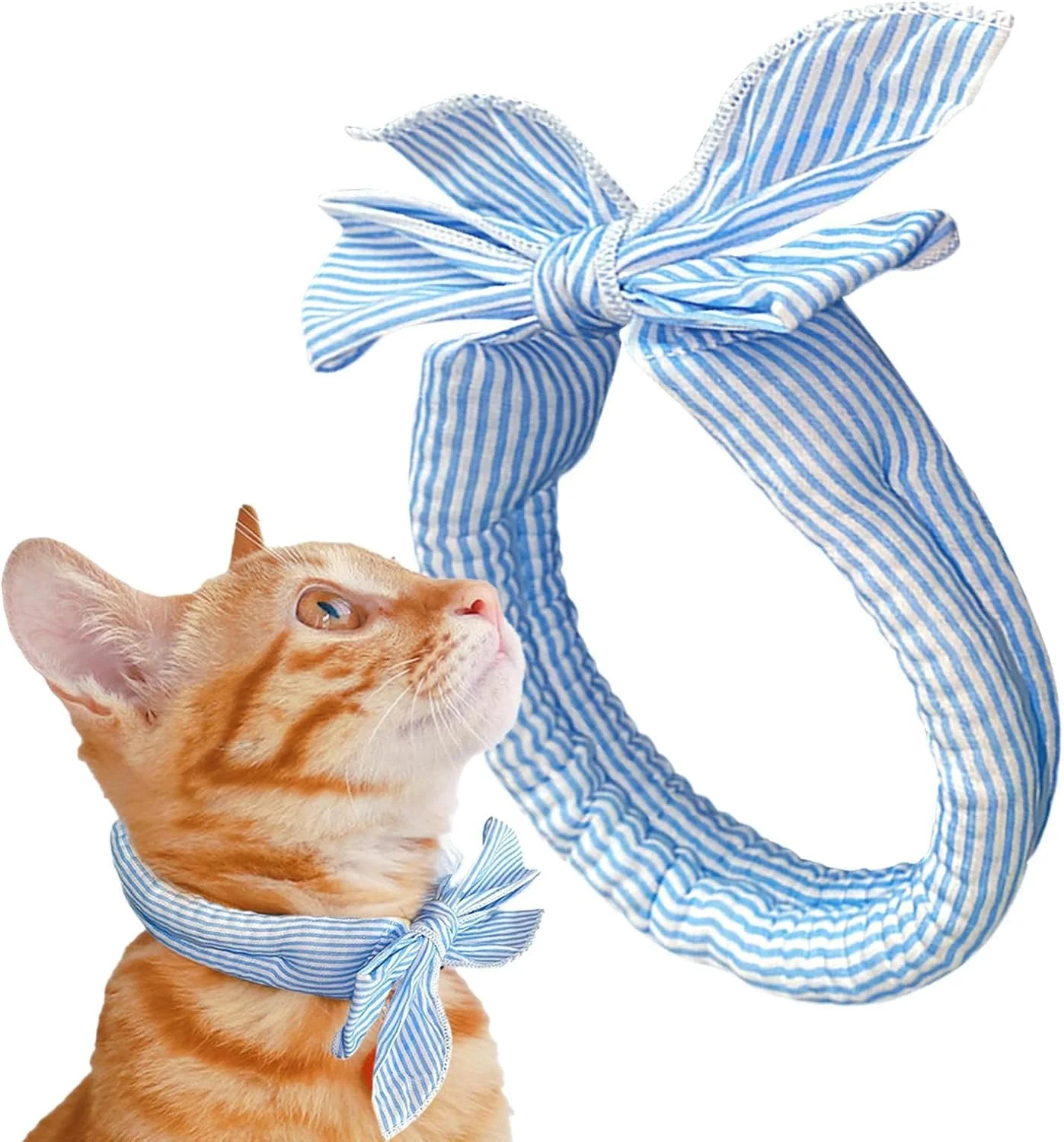 دستمال گردن خنک کننده سگ راه راه، دفع فوری گرما، لوازم حیوانات خانگی راحت برای توله سگ ها و بچه گربه ها، مناسب تمرین در فضای باز