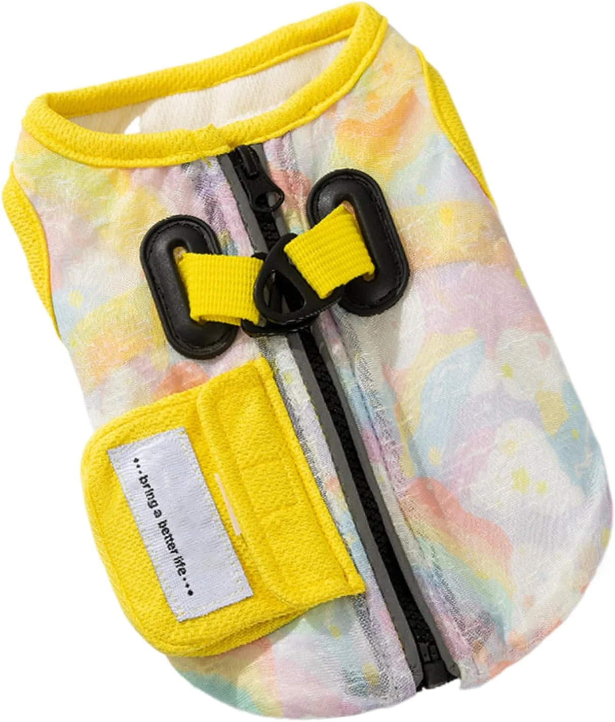 جلیقه خنک کننده سگ، جلیقه یخی حیوانات خانگی، لباس بدون آستین با حلقه D برای فعالیت های خارج از منزل در هوای گرم، مسافرت با ماشین، بازدید از پارک، بازی در حیاط خلوت، پیاده روی های تابستانی