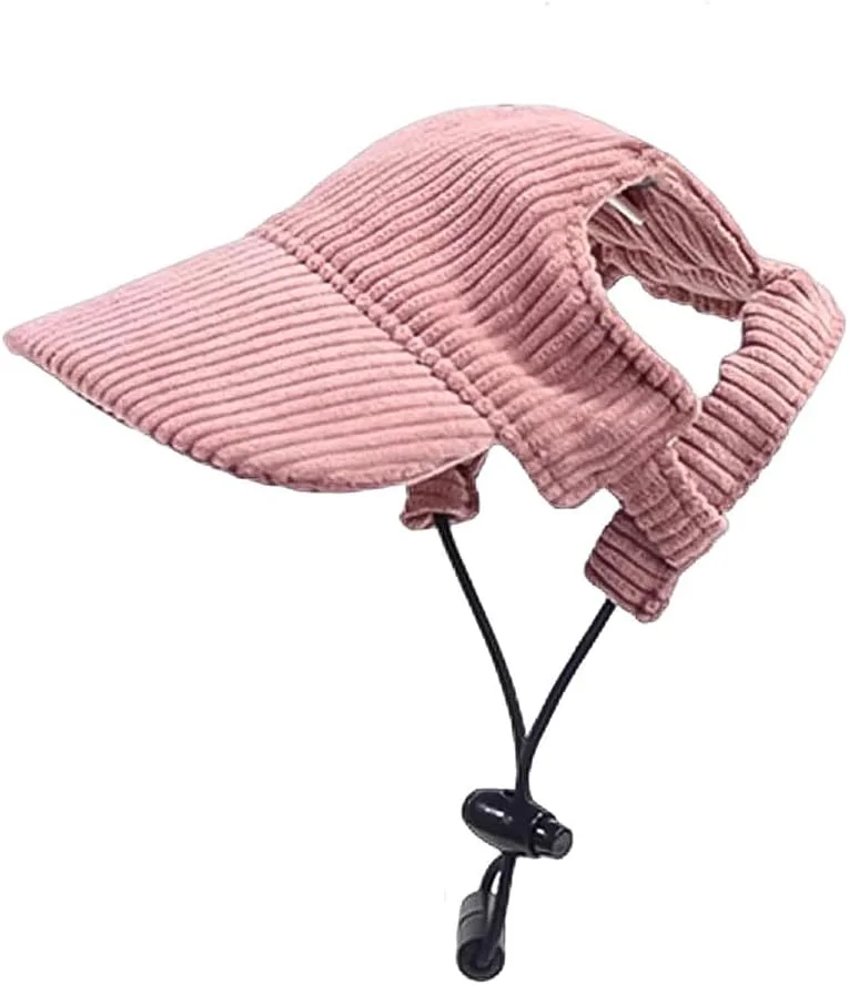 کلاه کپ بیسبالی سگ و گربه، کلاه آفتاب‌گیر پارچه‌ای مناسب حیوانات خانگی برای فعالیت‌های خارج از منزل