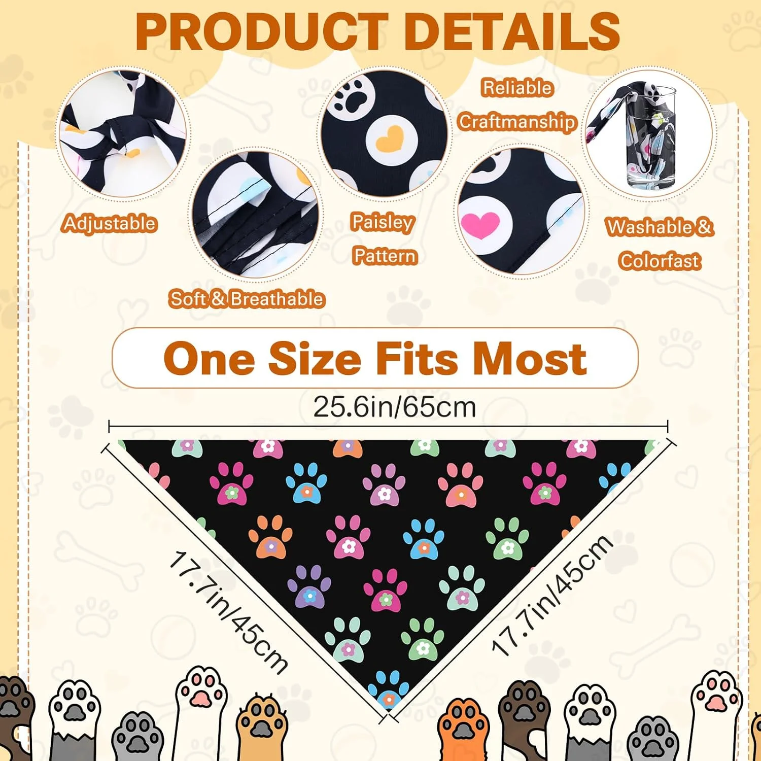 بسته 60 عددی دستمال گردن سگ طرح چهارخانه، پیشبند حیوانات خانگی، دستمال سر توله سگ، قابل تنظیم و شستشو، لوازم جانبی لباس حیوانات خانگی برای گربه ها و سگ های کوچک تا بزرگ