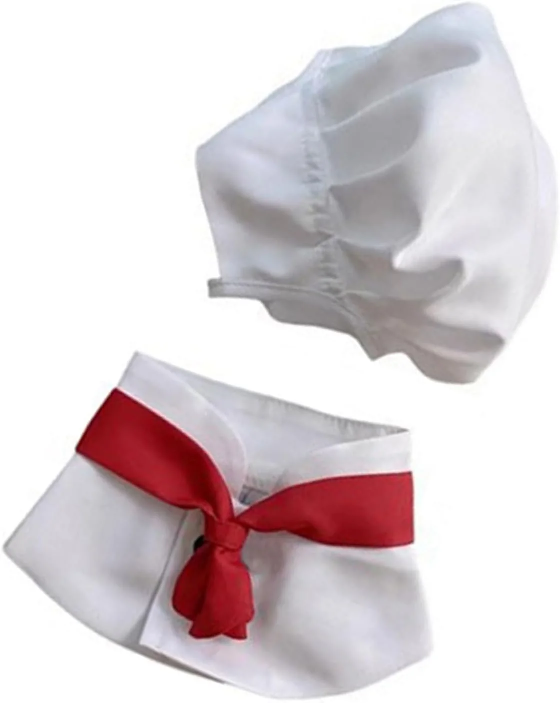 ست لباس مهمانی حیوانات خانگی، لوازم عکسبرداری، لباس سرآشپز سفید، لباس تولد حیوانات خانگی برای هالووین و مهمانی های موضوعی