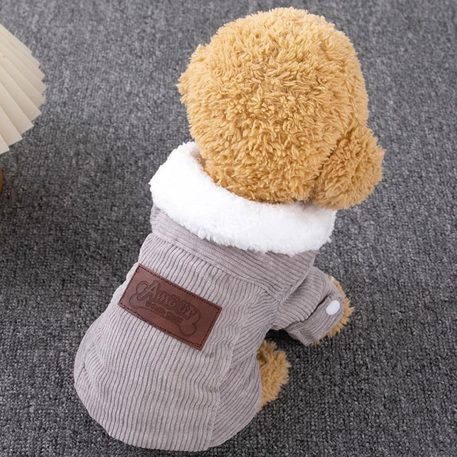 لباس سگ دخترانه، لباس یقه اسکی، لباس بهاره و زمستانه برای سگ های توله و گربه ها، مناسب عکاسی