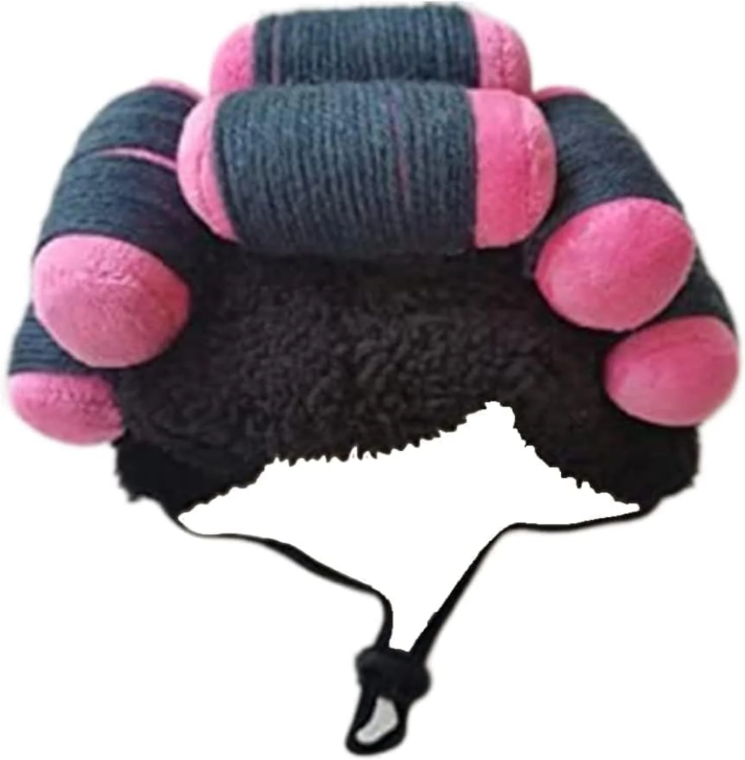 کلاه گیس فرفری برای حیوانات خانگی، مناسب سگ و گربه، ایده آل برای عکاسی و مهمانی ها، قابل تنظیم برای سگ های کوچک، متوسط و بزرگ به همراه کلاه سگ